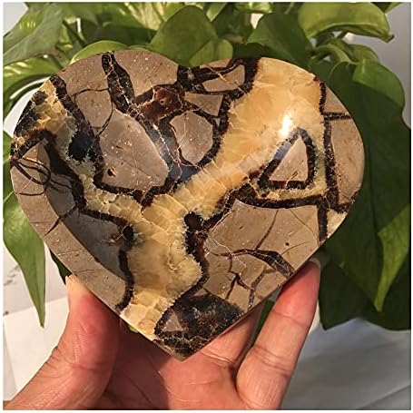 Leevon za zdjelu prirodnog kamena u obliku kornjače u obliku srca, kristalni kamen, sferni kamen, reiki, dekoracija kuće pingjiuyin