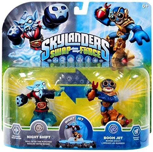 Skylanders Swap Force Night Shift i Boom Jet 2-Pack