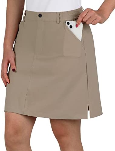 Anivivo ženske golf suknje suknje 18 Outdoor planinarenje casual Skorts sa patentnim džepovima brze suhe lagane suknje