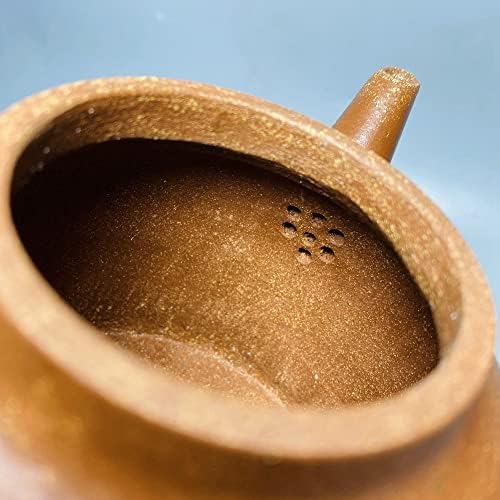 Lshacn yixing zisha gline čaj gongfu čaj set ljubičasta glina čajnik manxi ljubičasto blato zlatno zvono lonac 650ml