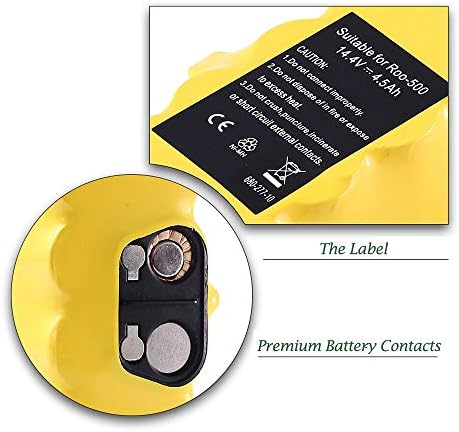 4.5AH 14.4V NI-MH Zamjenska baterija kompatibilna s irobot Roomba R3 serija 500 510 531 535 540 550 552 560 570 580 595 620 650 660