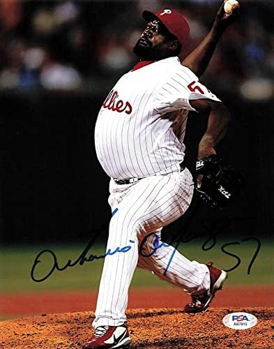 Antonio Alfonseca potpisao 8x10 Photo PSA/DNA Philadelphia Phillies Autografid - Autografirani MLB fotografije