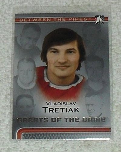 Vladislav Tretiak 2006-07 između cijevi NHL hokejaške kartice 104