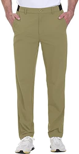 Rdruko muške rastezljive golf hlače brze suhe lagane ležerne hlače s džepovima