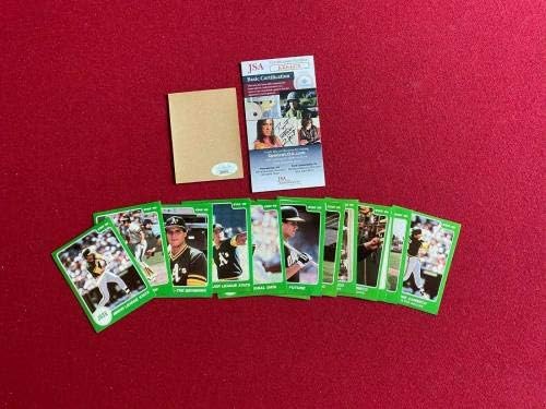 1986., Jose Canseco, autogramirani zvijezda rookie set Vintage - MLB Autografirani bejzbol kartice