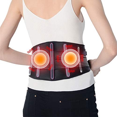 Syksol Guangming - Masaža za grijanje za bolove u leđima, električni USB struk grijanje toplinske terapije za ublažavanje bolova u