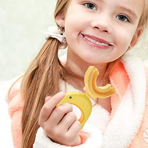 Četkice za zube baterija u u obliku četkice za zube Djeca mališana mališana četkica za zube s hranom mekana silikonska četkica glava