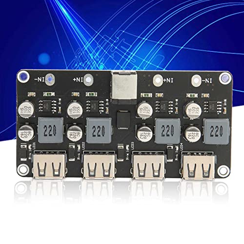 Modul brzog punjenja, modul brzog punjenja 4 puta visoke konverzijske ploče za pretvaranje USB priključka 12V 24V u QC3.0 modul napajanja,