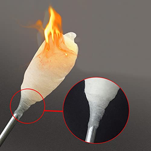 Healifty 5pcs Fire Cupping štap Tradicionalno kupanje paljenja pamučna šipka vakuuma za usisavanje za masažu za kupku za noga