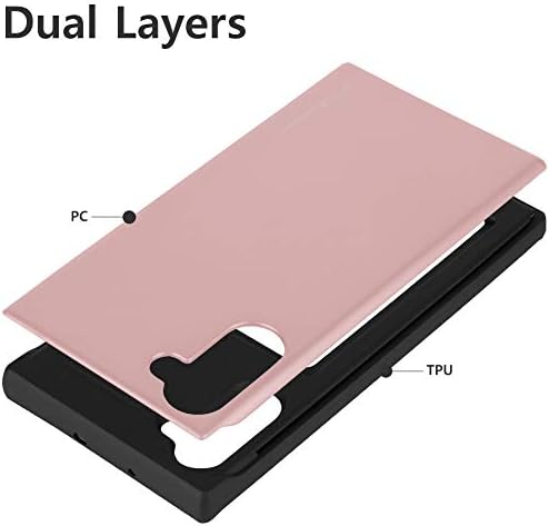 Goospery Sky Slide za Samsung Galaxy Note 10 Case Dual sloj poklopca odbojnika s novčanim nosačem kartice