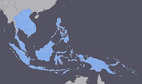 App-karta jugoistočne Azije 2023. za uređaje