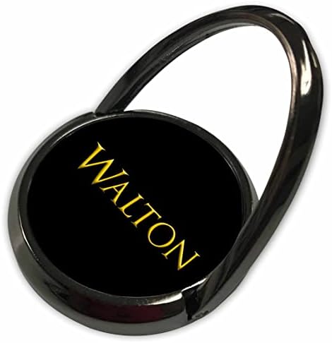 3Drose Walton Popularno ime dječaka u Americi. Žuto na crnoj šarmu. - Telefonski prstenovi