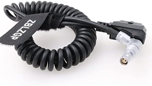 Priključak u obliku slova U za spajanje rotirajućeg pod pravim kutom 2-pinskog spiralnog kabela za napajanje za kameru