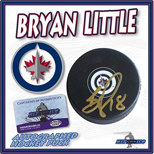 Brian little potpisao je pak VINNIPEG jets - MP/MP * Novo * 2 - NHL pakovi s autogramima