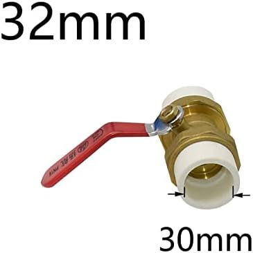 1/2 3/4 1 inčni ženski navojni cijev za vodu kuglični ventil 20/25/22 mm PPR Priključak Priključak Tog taline Popravak vodeni ventil