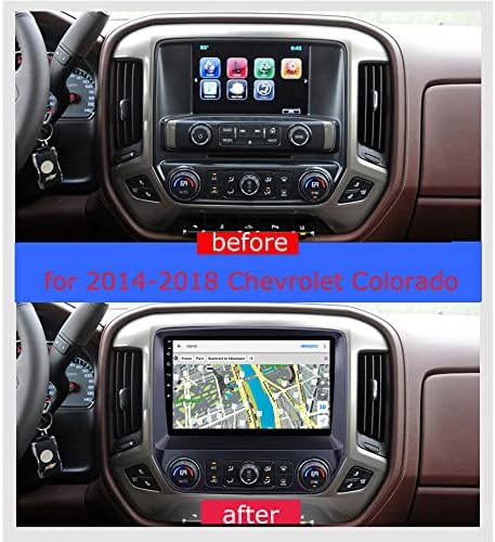 Bestycar 9 '' Android Car Radio Stereo za Chevrolet Colorado 2014-2018 Octa Core Android 10.0 zaslon za zaslon osjetljivog zaslona