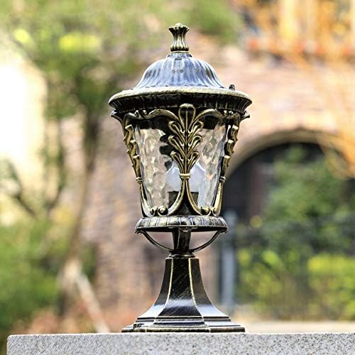 ZSEDP zidna svjetiljka Post LAMP Vanjska vrtna svjetiljka vodootporna i hrđava europska svjetiljka zidna svjetiljka Zajednica vanjska