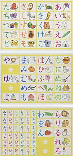 パインブック Pribor za maskiranje umjetničkog obrazovnog dizajna, veliki, hiragana