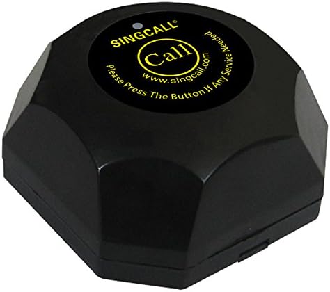 SingCall konobarski servis Call Call Call System, bežični konobarski ured za konobar, paket od 20 dojava i 1 prijemnik