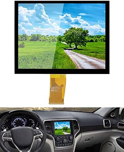 8.4 Staklo digitalizator za zaslon osjetljiv na dodir za Dodge Ram Jeep Chrysler 2017-2022 Zamjena UConnect Radio Navigation Touch
