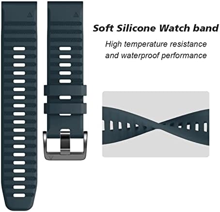 GXFCUK Silicone Quickfit Watchband remen za Garmin Fenix ​​7x Fenix ​​7 Fenix ​​7s Watch EasyFit Wrist Band 20 22 22 mm remen