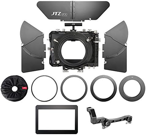 JTZ DP30 Kavez za kameru s 15 mm opremom za šipku šipke i gornje ručice+4 × 4 Matte kutija od karbonskih vlakana+Slijedite fokus+napajanje