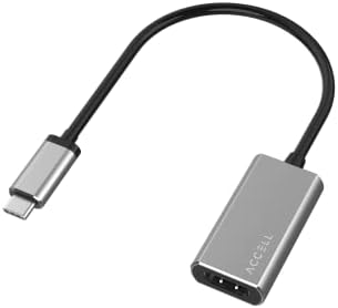 ACCELL USB-C na HDMI 2.0B adapter 4K@60Hz HDR, kompatibilan s Thunderbolt 3, TB4, USB4, USB 3.1, U187B-008K