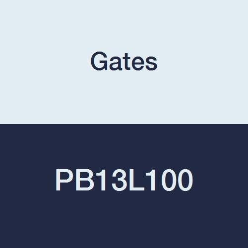 Gates PB13L100 Powergrip čelični vremenski okvir, 3/8 Pitch, 13 utor, 1,552 Promjer tona, 3/8 do 3/4 raspon provrta, za 1 širina pojasa