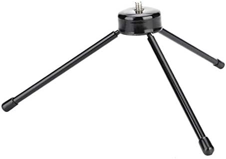 AKOzon Desktop Station Mini koji se može srušiti metalni stativ 1/4 inča vijaka fotografija selfie radne površine tabletop stol za