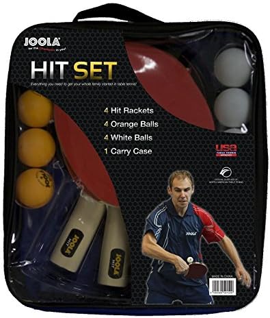 Joola Tetra - 4 komada ping pong tablice za tablicu za bazen - uključuje set neto set ping pong -neto - pretvaranje stolnog tenisa
