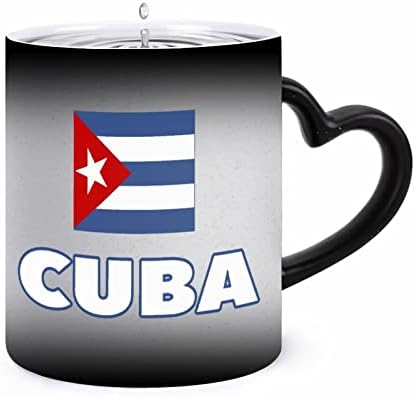 Kubanska zastava Šalica za kavu keramička boja za promjenu šalica čajnih čaša za uredske poklone za ured