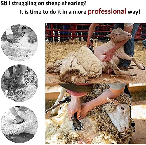 Električne škare za šišanje ovaca, profesionalne škare za šišanje ovaca od 850 vata, Pribor za kućanstvo za brijanje ovčje vune