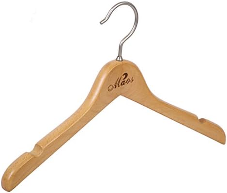 Yumuo bukova vješalica za kaput protiv klizanja stalka za borbu protiv drvene vješalice od drvenih stalka za sušenje drvene prop 5