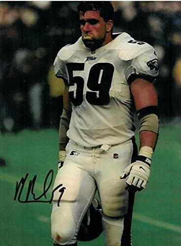 Mike Mamula Philadelphia Eagles Autografirano 8x10 Fotografije Autografirano - Autografirani NFL fotografije