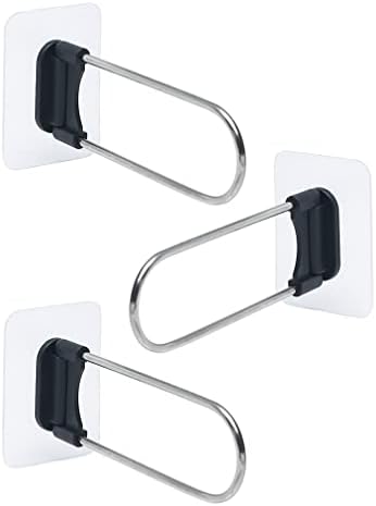 Plastične vješalice police za kuhinjske ormariće 3kom držač vješalica zidni stalak za odjeću stalak za odlaganje organizator vješalica