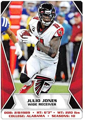 2020. Panini NFL naljepnice 427 Julio Jones Atlanta Falcons nogometna karta
