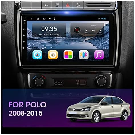 4G DSP 2Din Android 11 Car Radio Multimedia Video Player GPS Navigacija Kompatibilan s VW Polo 2008-2020 glavna jedinica