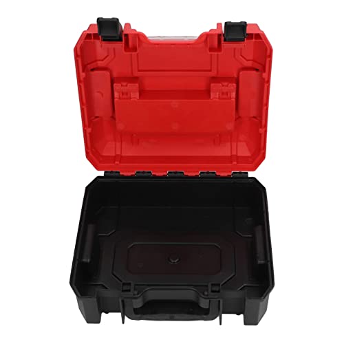 Multifunkcionalna kutija za pohranu alata Prijenosni plastični kućište hardvera Organizator malih dijelova Crveni za dodatke za garažu