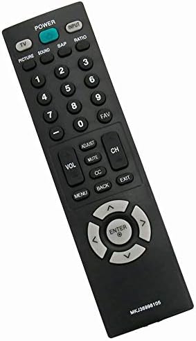 MKJ36998105 Remote fits for LG TV 19LF10 19LG30 22LF10 42LB50C 42LB5DC 42PG60C 42PG65C 52LB5DF 60PB4DA 22LF10-UA 22LG30
