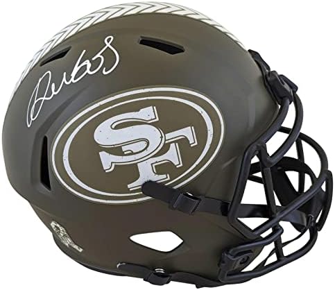 49-ih Dibo Samuel potpisao je Pozdrav za servisiranje kaciga pune veličine-NFL kacige s autogramima
