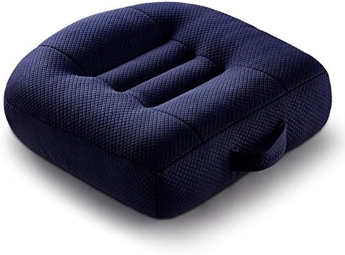 YQ WHJB jastuk za pojačivanje, jastuci za sjedala za automobil, putni ortopedski ekstra deblji utor Univerzalni sigurnosni prijenosni