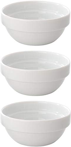 Kućni esencijalni set od 3 3,5 l bijele porculanske zdjele