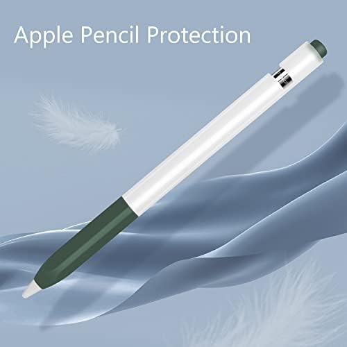 Slučaj olovke 1. generacije Kompatibilno za olovku od jabuke, poklopac olovke za olovke za olovke za olovke za olovku i kapu za vrhove
