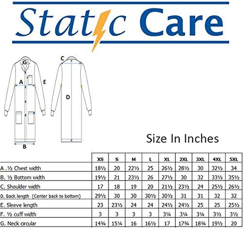 Statička skrb ESD jakna, 90% poliester, 10% ugljika, pletena manžetna, bez uzemljenja, dobro za 100 pranja, teal, veliko