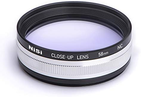 NISI 58 mm NC komplet za izbliza | Filter makro objektiva izbliza | 58 mm nit, 5 dioptera, nano premaz, zaštitna futrola, 49 mm i 52