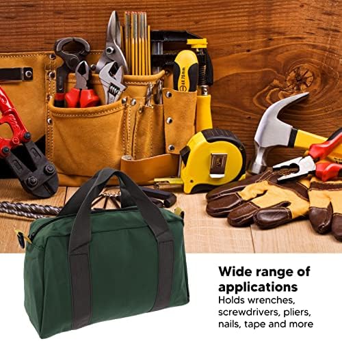Platna torba za alat, torba s mehaničkom alatom, vreća s alatima, torba s teškim platnenim alatima, široka torba za alate za alat za