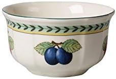 Villeroy & Boch French Garden Fleurence 4in Bowl, 20 oz, vrhunski porculan, bijela/obojena