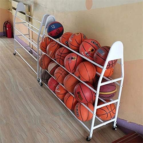 Stalak za lopte; košarkaški stalak za pohranu lopti organizator sportske opreme stalak za lopte Lopta za lak pristup i pohranu s podesivim