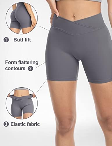 Higorun pojačava kratke hlače za žene za žene Scren Short Gym Yoga trčanje Sport Active vježbanje fitness kratkih hlača
