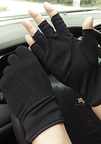 Vozačke rukavice za muškarce i žene, rukavice protiv UV zraka, pamučne biciklističke rukavice, lagane ljetne rukavice bez prstiju,